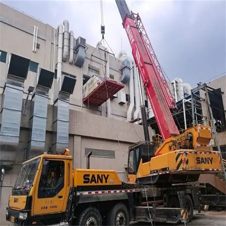 船山租赁大型汽车吊，助力工程项目高效进行